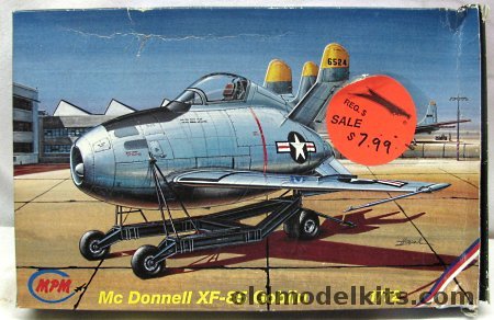 MPM 1/72 Mc Donnell XF-85 Goblin, 72042 plastic model kit